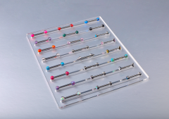 Nine Safe Piercing Jewelry display rack no Logo High Transparent Acrylic-- DIS-11