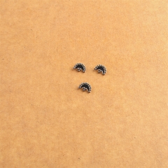 NSPJ Titanium ASTM F136 Ear Piercing Jewelry Labret Pin Jewelry 0.9mm Internally Threaded Body Piercing Jewelry P059