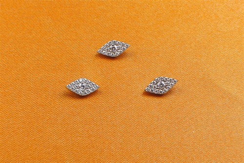 Nine safe piercing ASTM-F136 titanium Style Sterling Earrings Jewelry For Women Stud Earrings For Women nose piercing jewelry --P169