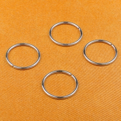 ASTM-F136 Titanium Nose Ring Seamless Hinged Septum Clicker Nose Studs Hoop Cartilage Helix Piercing Body Jewelry-W82