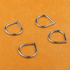 ASTM F136 Titanium piercing Jewelry Drop shaped Hinged Segment Ring piercing titanium--W62