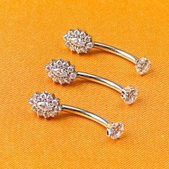 ASTM-F136 Titanium Piercing Jewelry Body Piercing Jewelry Navel Piercing Jewelry --W88