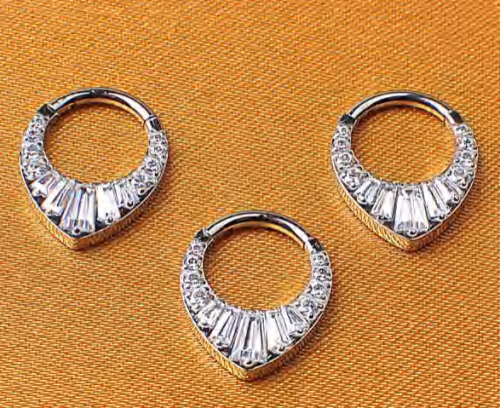 Nose Piercing Jewelry Body Piercing Jewelry ASTM Piercing Titanium Internal Thread ASTM F136-W87