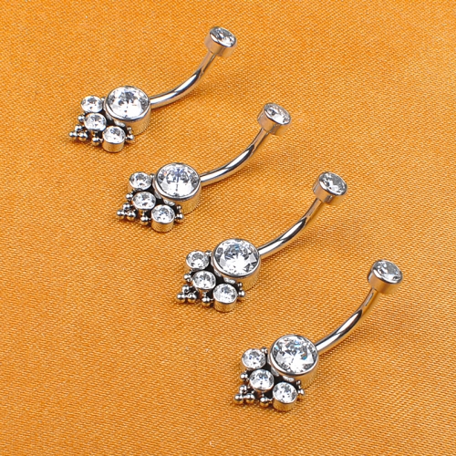 NSPJ-High Quality ASTM F136 Titanium Navel piercing Jewelry body piercing Jewelry ASTM F136-W69