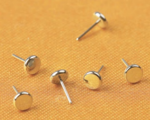NSPJ-ASTM F136 Titanium Body Piercing Jewelry disk Ear Piercing Jewelry Threadless Titanium Jewelry  --T34