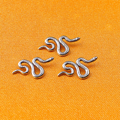 NSPJ-Body Piercing Earring Piercing Jewelry ASTM F136 Titanium  Snake Piercing Jewelry Internally Threaded Jewelry-- P184