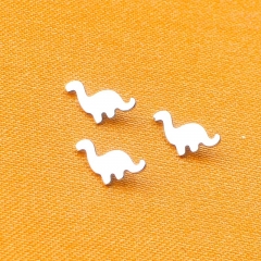 ASTM-F136 Titanium Dinosaur 16G Top Internally Threaded Labret Piercing ear piercing and helix piercing--P213