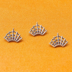 ASTM F136 Titanium Internally Threaded Spider Web Labret Ear Piercing Titanium Piercing earring piercing and helix piercing --P217