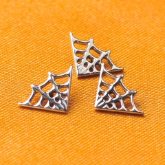 Ninesafepiercing ASTM F136 Titanium Spider Web Helix Tragus Ear Piercing joyeria titanio body piercing--P234