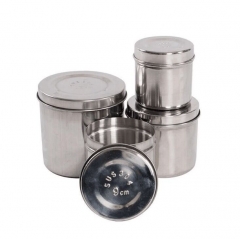 Cotton Jar-- 304 Stalinless steel