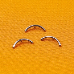 NSPJ ASTM-F136 Titanium bumper Threaded End Fairy Tale Earring Stud Zircon Titanium Body Piercing Jewelry--P249