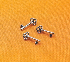 Wholesale Ear Piercing Stud keys Internal Thread Labret ASTM-F136 Titanium Lip Opal and zircon Body Jewelry Piercing --P251