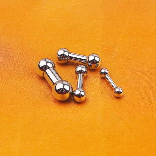 Nine safe Simple ASTM-F136 Titanium High Polished Internal Thread Barbell Jewelry with high quality polishing--WS2