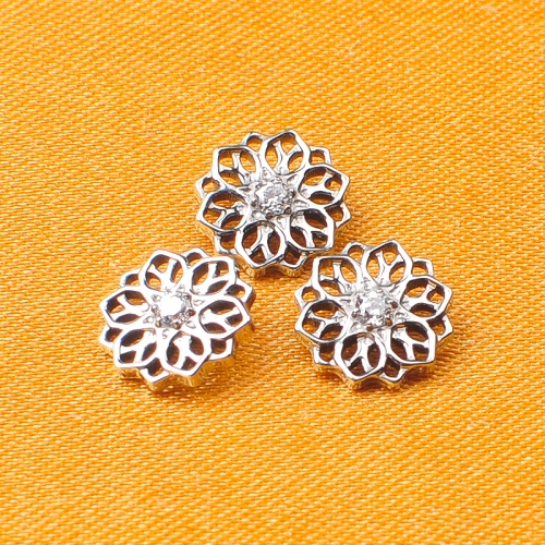 Push Pin Labret Flower Woman Helix Earring Stud Body Jewelry Piercing Ends-P224