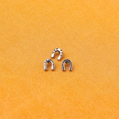 ASTM-F136 titanium Exquisite and exquisite horseshoe earrings-P257