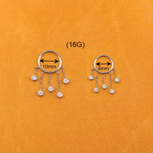 Factory Custom High Quality F136 titanium piercing jewelry Trendy Lip Piercing Accessories for sale--W135