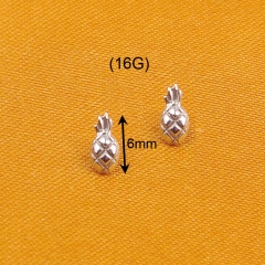 nine safe piercing a big pineapple made of astm f136 titanium piercing for supply-P335