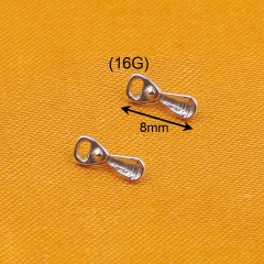 Astm f-136 titanium earrings pull tab for wholesale piercing jewelry by grade titanium for wholesale Body Jewelry Corrosion Resistant Durable--P334