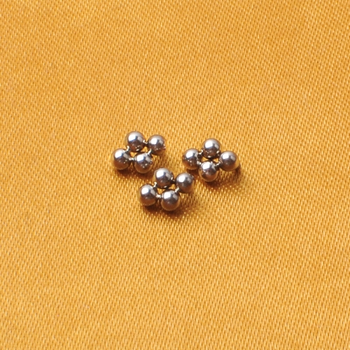 Wholesale body jewelry manufacturers the Titanium beads combination diamond body jewelry supplier-P369