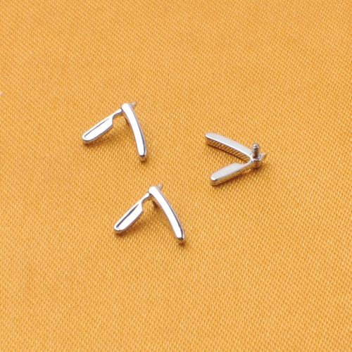 F136 Titanium Earrings ASTM F136 Jewelry Piercing razor cool for woman and man wholesale-P399