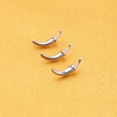 New Style thread piercing Titanium pepper for body piercing Ninesafe--P453