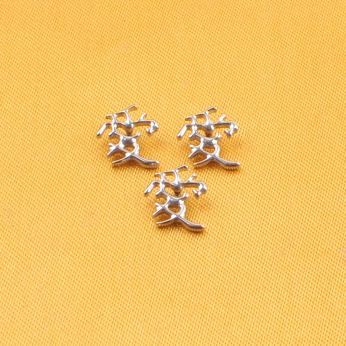Wholesale Multifunctional Love word Body Piercing Jewelry F136 Titanium Anti Allergy Earrings Lip Studs Piercing--P518