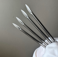 Disposable Sterile Body Art Piercing Coated Needles in 14G 16G Steel Ear Nose Navel Nipple Lip Piercing Tool--NSN1