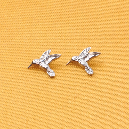 Wholesale F136 Titanium Carving Earring Fine Carving Animals and Birds Claw Setting Helix Tragus Labret Piercing--P561