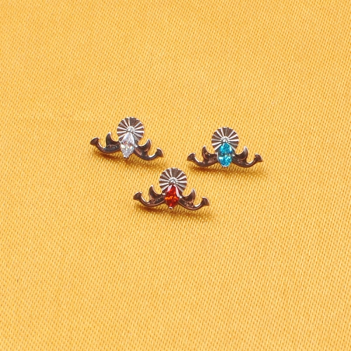 ASTM-F136 Titanium Helios Statue Elegant Spike Septum Clicker Hoop Studs Ear Cartilage Tragus Helix Piercing Jewelry Wedding--P577