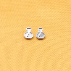 High-end Cute Wholesale Newest 3D Money Bag Design CNC ASTM-F136 Titanium Internally Threaded Labret Piercing --P586