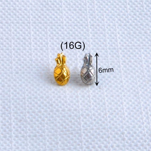 nine safe piercing a big pineapple made of astm f136 titanium piercing for supply-P335