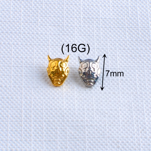 Demon Stud Earrings for Men Women made of titanium Earrings Jewelry Gifts New Arrival -P401