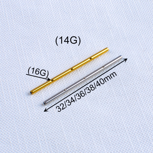 ASTM F136 Titanium Piercing Jewelry Internally Thread Barbell Body Piercing Jewelry Body 3 Thread 0.9mm Both sides 2 Thread1.2mm Only Barbell P049