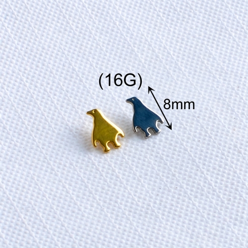 Standing Internal Threaded Piercing Titanium Body Piercing  ASTM F136 Titanium-P296