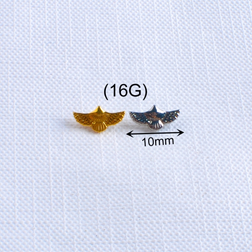 Eagle Badge Custom Metal Badge F136 Titanium Wholesale Making Metal Wing Badge-P258