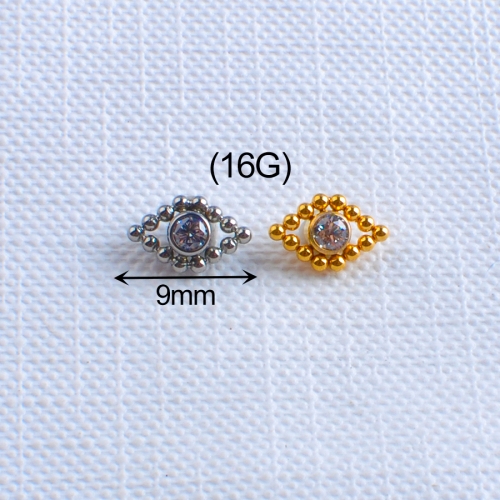 The eyes Internal Threaded Piercing Titanium Body Piercing  ASTM F136 Titanium-P315