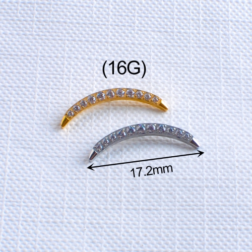 Woman Large Hoop Earrings ASTM-F136 titanium Man Nose Piercings Front Edge Hinged Clicker Segment Cartilage Jewelry--P178