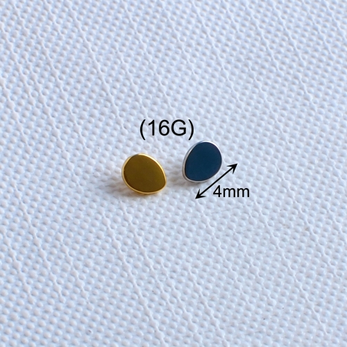 Body Piercing Jewelry Piercing Jewelry Water droplets Shape ASTM F136 Titanium 0.9 & 1.2 mm Internally Thread Jewelry piercing supply--P069