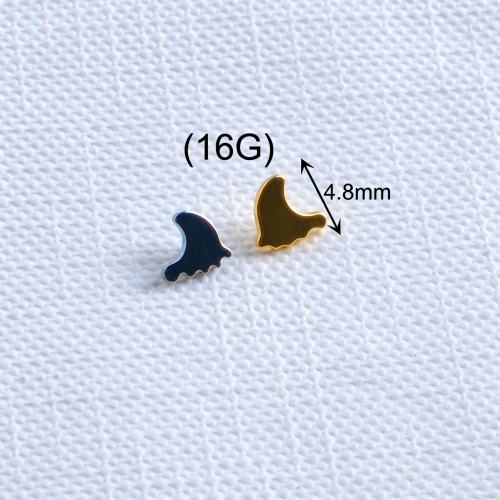 Nine safe piercing ASTM-F136 titanium the waves Accessories Body Jewelry Piercings Stretcher eyebrow piercing jewelry --P154