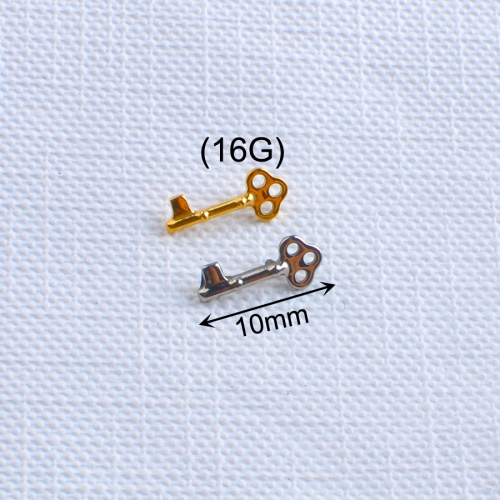 Wholesale Ear Piercing Stud keys Internal Thread Labret ASTM-F136 Titanium Lip Opal and zircon Body Jewelry Piercing --P251