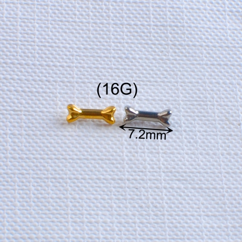 Dog Bone ASTM F136 Titanium Internal Threaded Piercing Body Accessories-P266