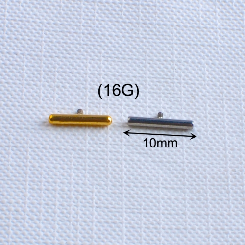 Baton ASTM F136 Titanium Internal Threaded Piercing Body Accessories-P270