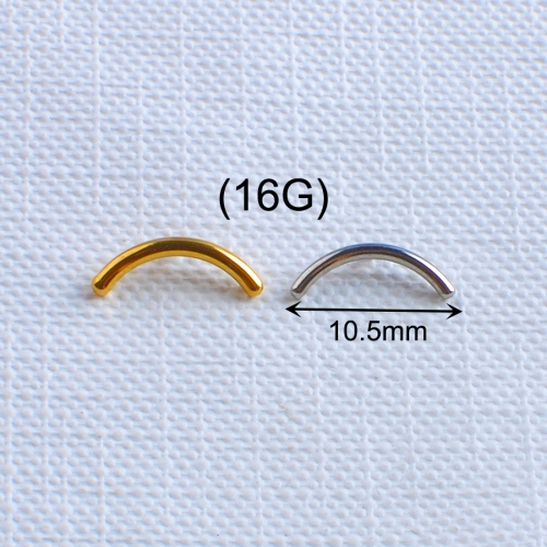 NSPJ ASTM-F136 Titanium bumper Threaded End Fairy Tale Earring Stud Zircon Titanium Body Piercing Jewelry--P249