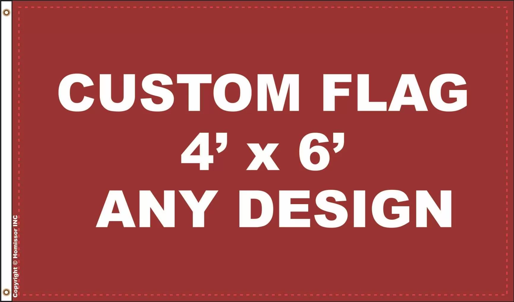 Homissor Custom Flag 4x6 Foot