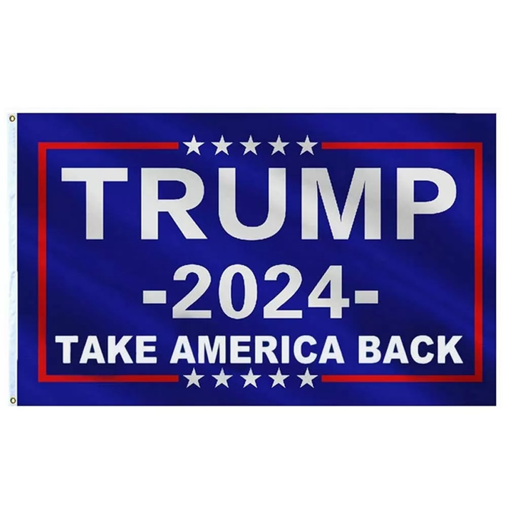 Homissor 3x5 Donald Trump for President 2024 Flag- Take America Back Flag Indoors Outdoors Banner