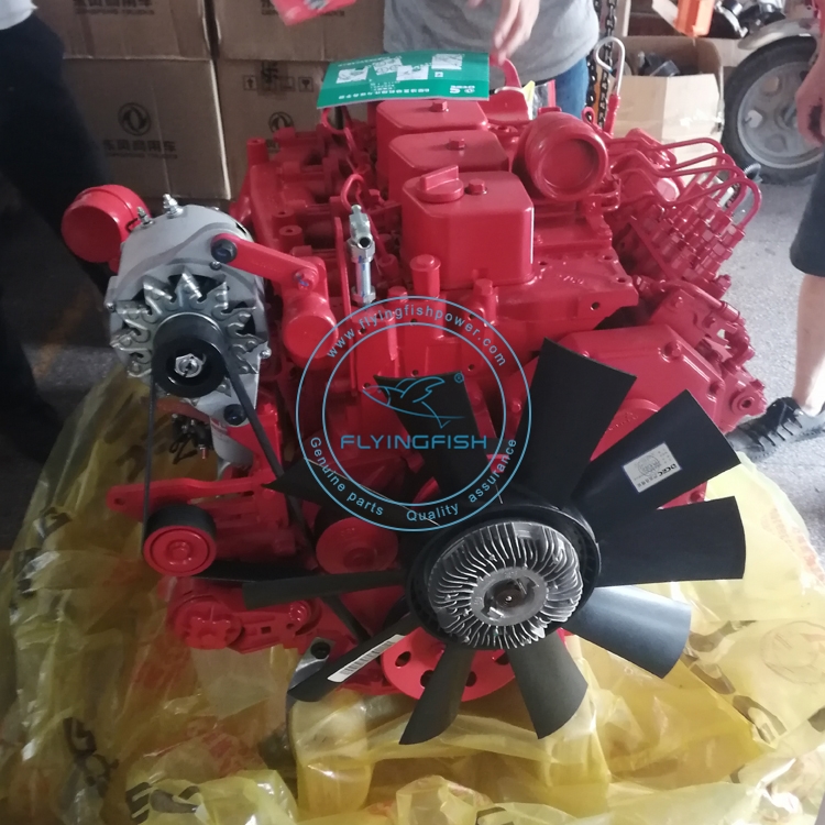 Nouveau véritable assemblage de moteur diesel Cummins 4B3.9 4BT3.9 4BTA3.9 4BTA3.9-G1 4BTA3.9-G2 pour les machines de marine / de construction