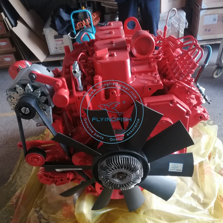 Nouveau véritable assemblage de moteur diesel DCEC Dongfeng Cummins 4B 4BT 4BTA 3.9L 4B3.9 4BT3.9 4BTA3.9 pour les machines de marine / de construction