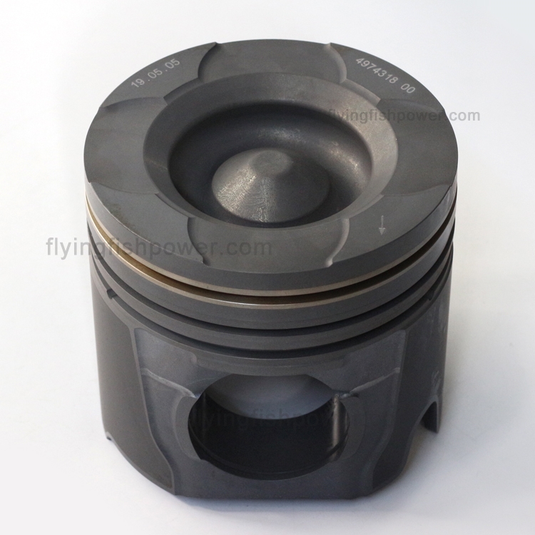 Piston 4974318 de moteur diesel Cummins M11 ISM11 QSM11