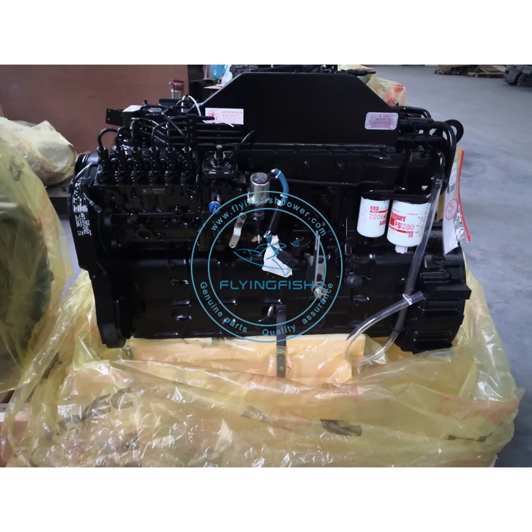 Nouveau véritable assemblage de moteur diesel DCEC Dongfeng Cummins 6CT 6CTA 6CTAA 8.3L 6CT8.3 6CTA8.3 6CTAA8.3 pour les machines de marine / de construction