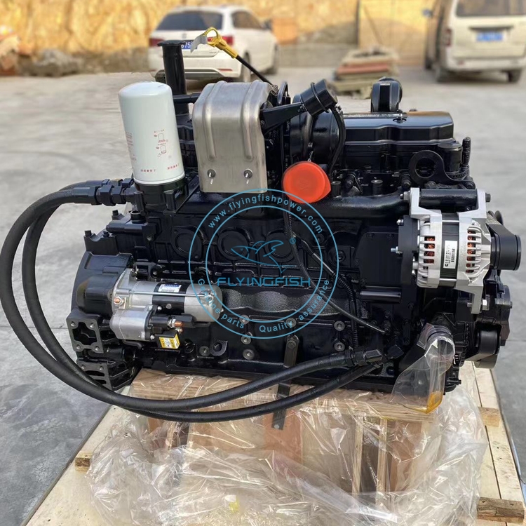 Nouveau véritable assemblage de moteur diesel DCEC Dongfeng Cummins 4B 4BT 4BTA 3.9L 4B3.9 4BT3.9 4BTA3.9 pour les machines de marine / de construction